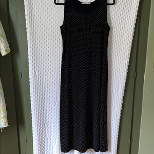 Ronni Nicole Black and White Maxi Dress VTG